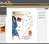 Dynamic jewelry website design using aSP and SQL for OroGrandeJewelry.com