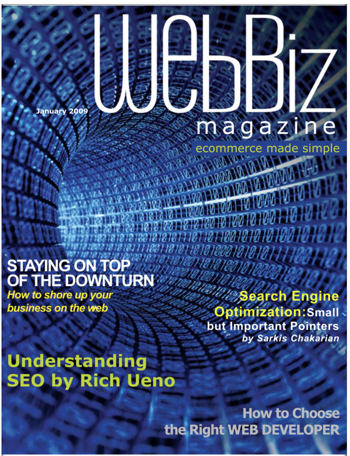 Webbiz Magazine Preview